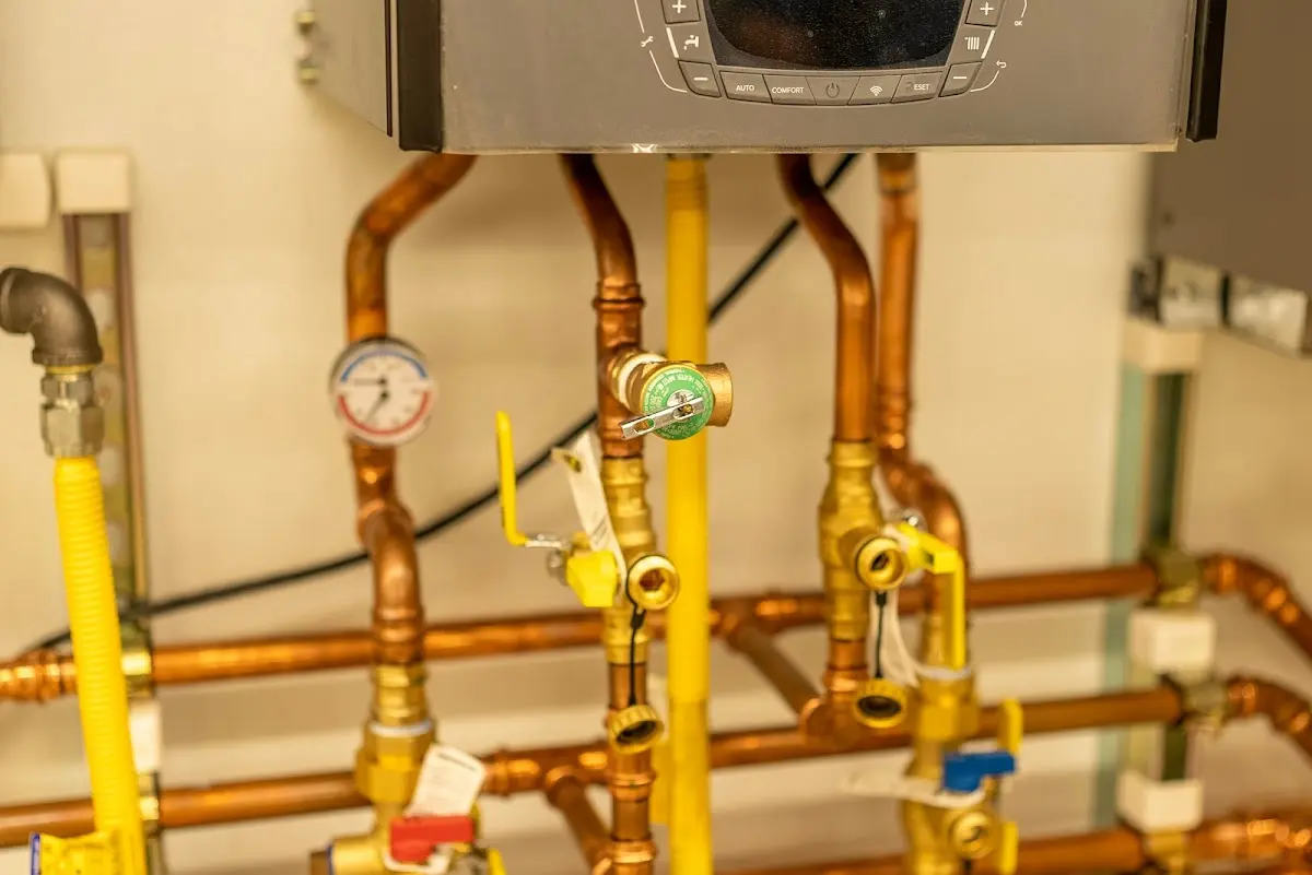 Licensed technician providing Water Heater Installation for a homeowner in Hockessin